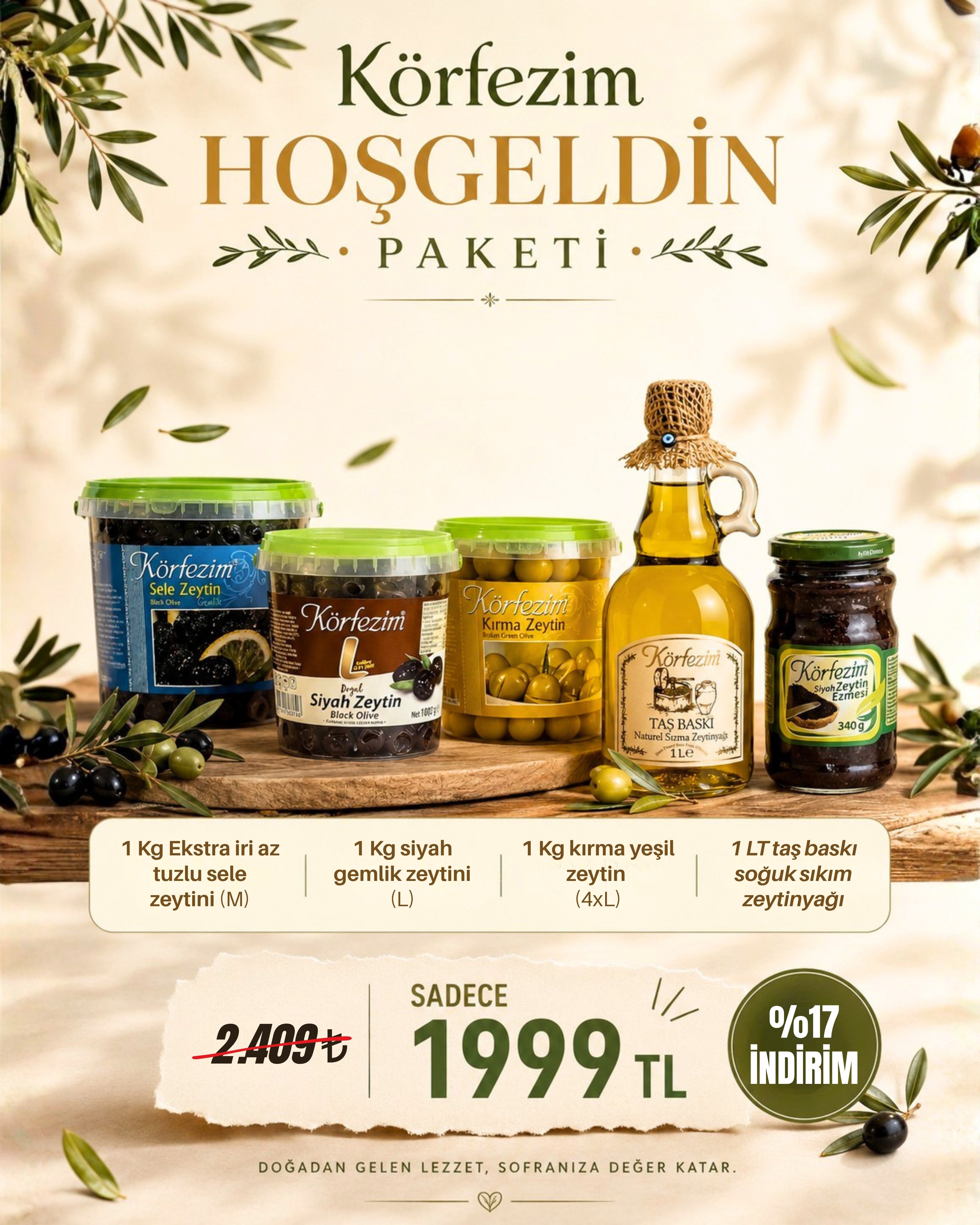 5'Lİ Hoşgeldin Paketi