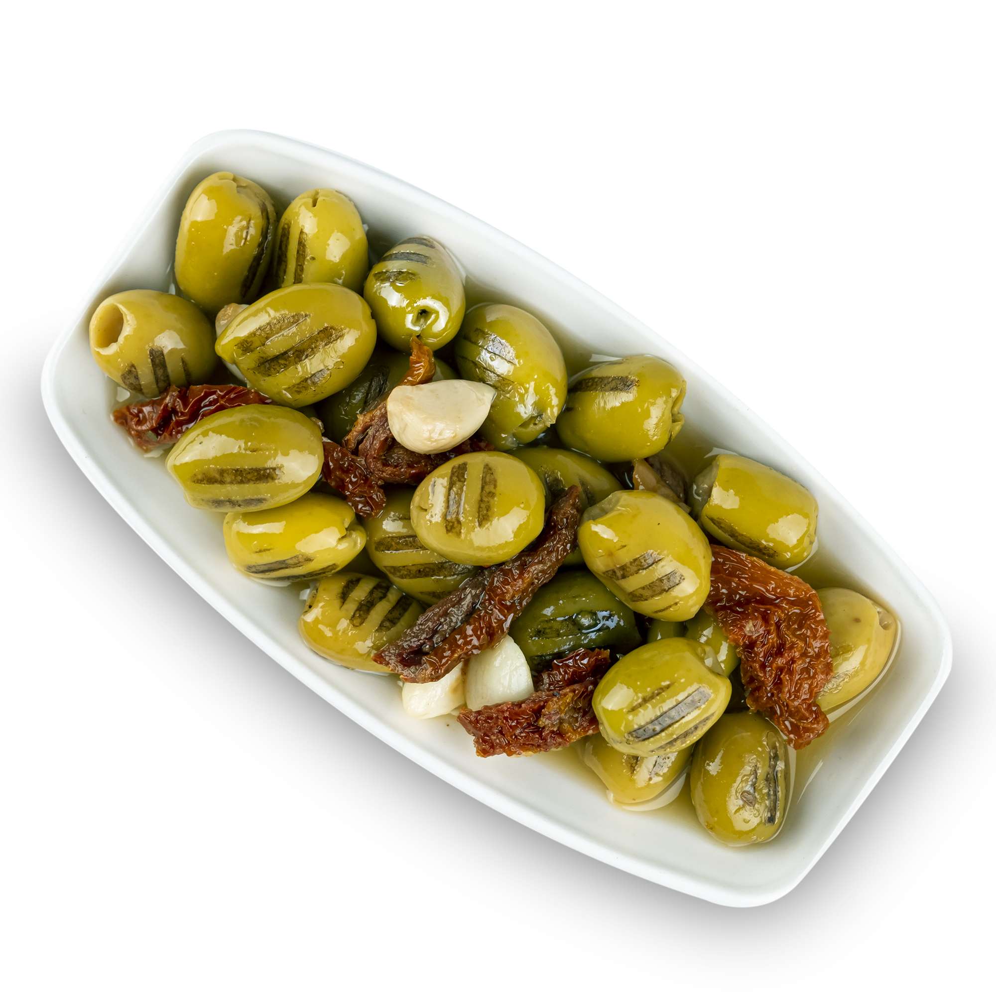 Körfezim Özel Izgara Yeşil Zeytin - (4XL) - 1 Kg (Kalibre 141-160)