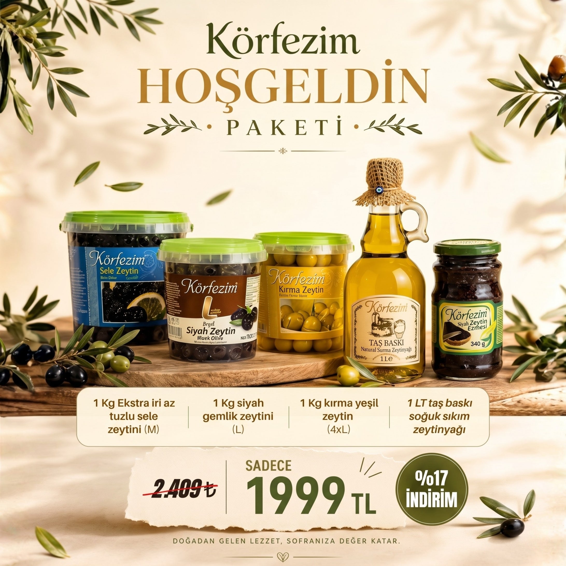 5'Lİ Hoşgeldin Paketi