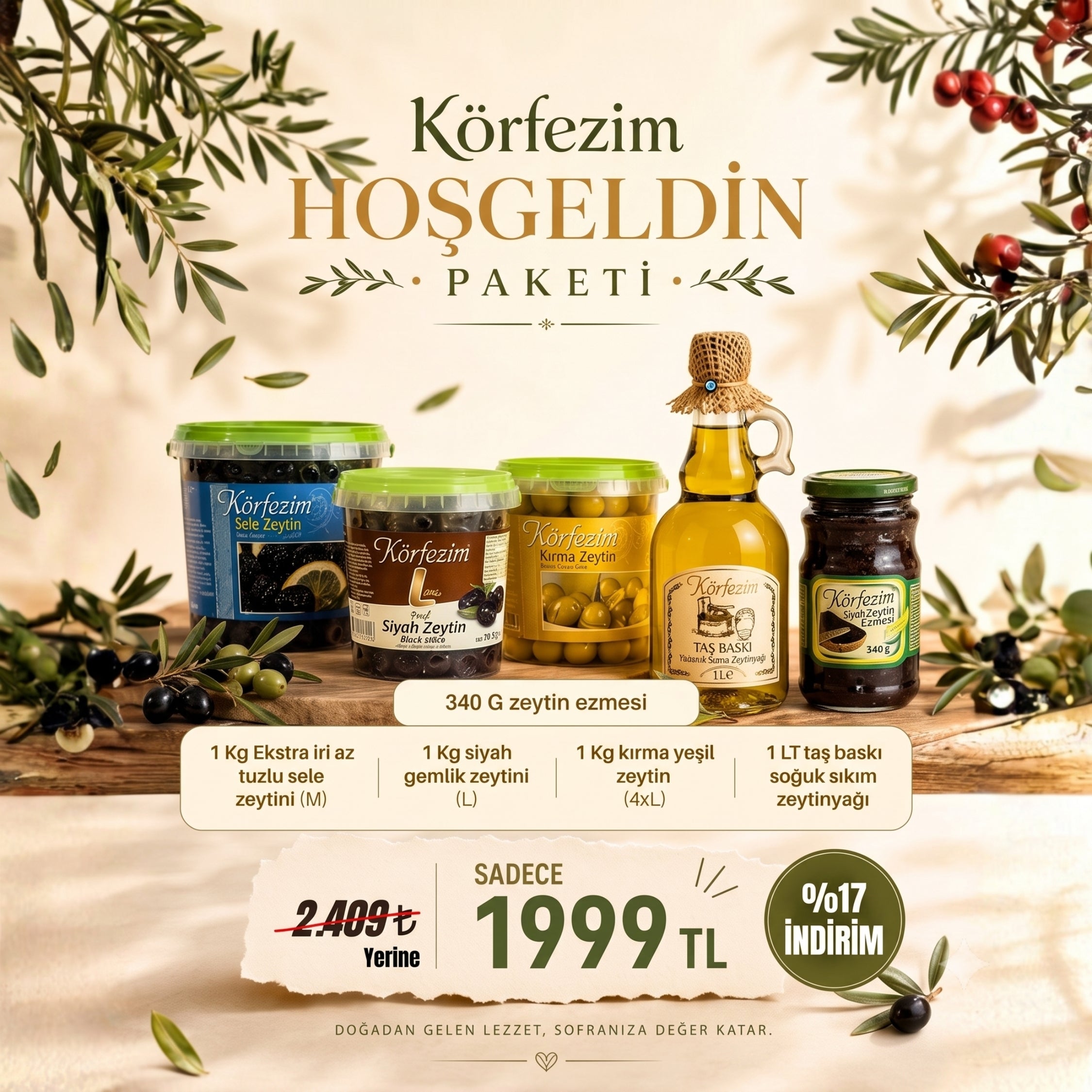 5'Lİ Hoşgeldin Paketi