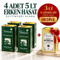 Körfezim Erken Hasat Naturel Sızma Zeytinyağı 20 Litre + 3 Litre Hediye