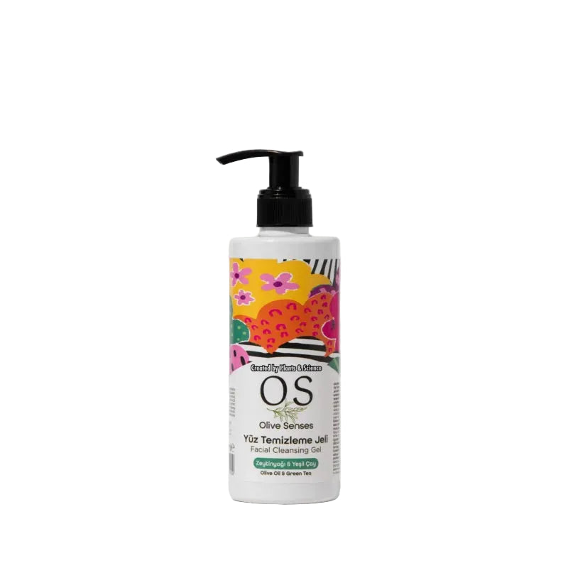 Olive Senses Zeytinyağı & Yeşil Çay Özlü Yüz Temizleme Jeli