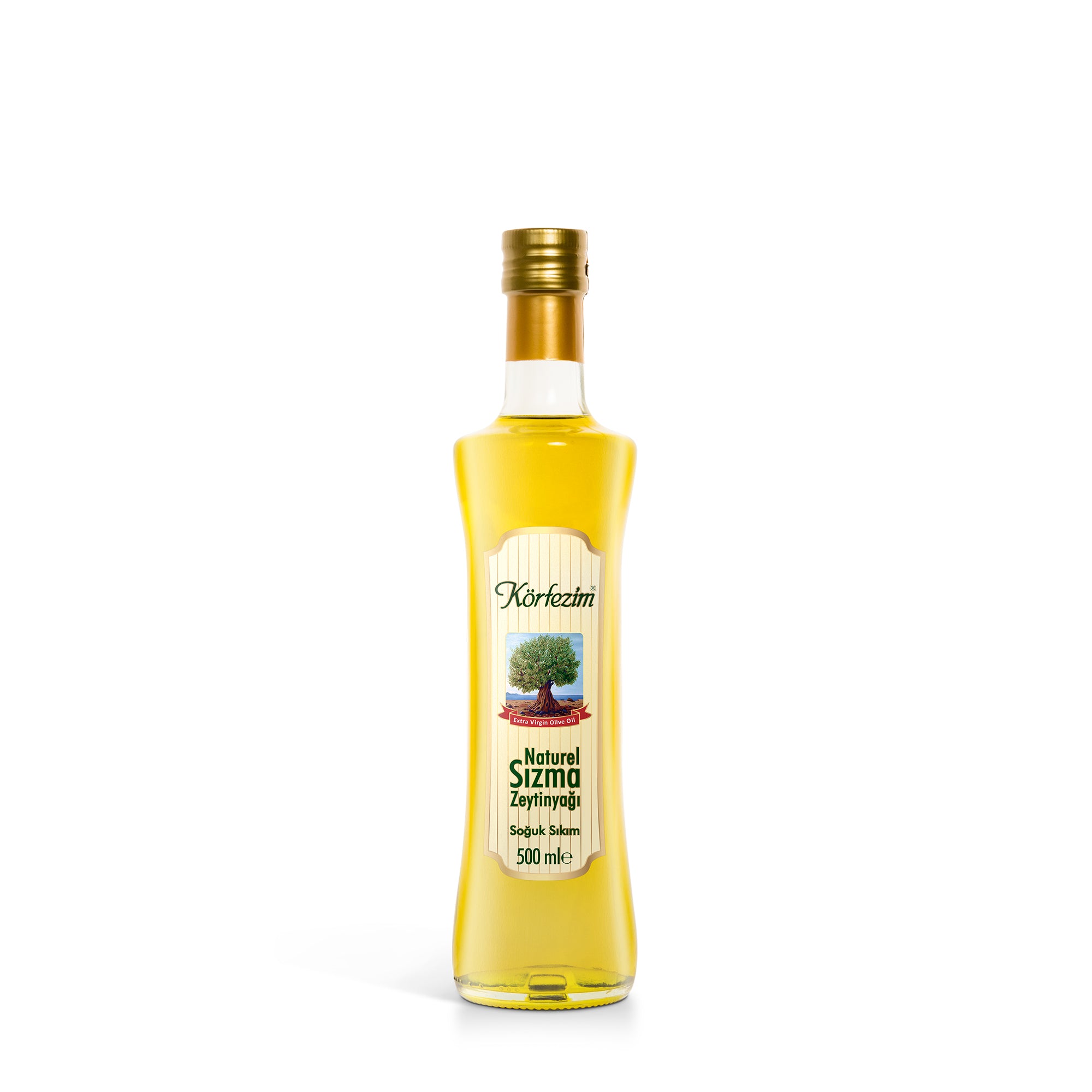 Körfezim Naturel Sızma Soğuk Sıkım Zeytinyağı Geolive Şişe - 500 ML