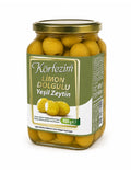 Körfezim Limon Dolgulu Yeşil Zeytin - (4XL) - 450 Gr (Kalibre: 141-160)