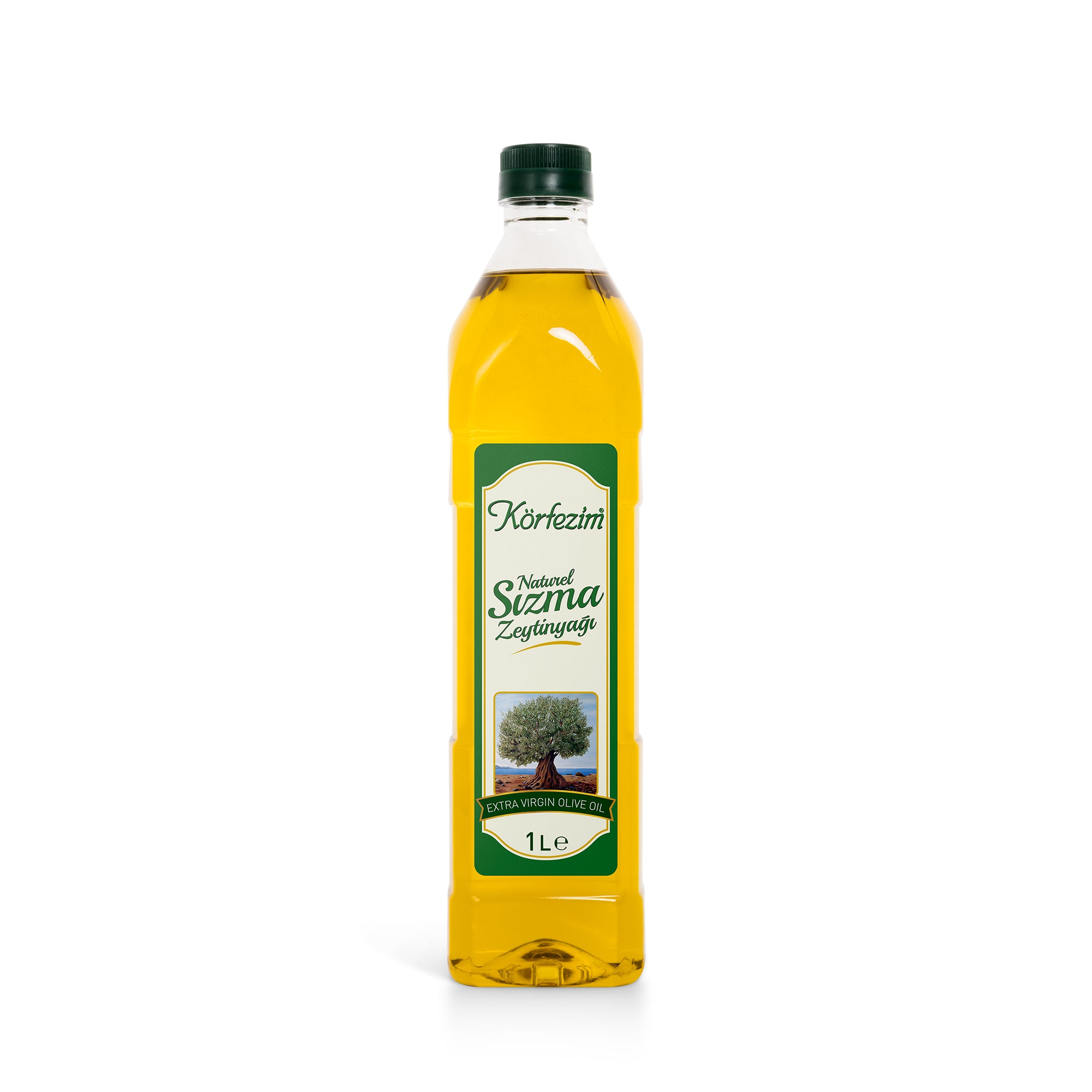 Körfezim Naturel Sızma Soğuk Sıkım Zeytinyağı Pet Şişe -  1 Lt