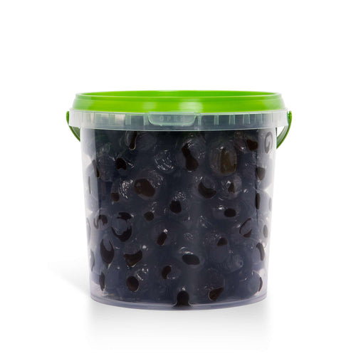 Körfezim Az Tuzlu Kurutma Siyah Gemlik Sele Zeytini - (2XS)- 1 Kg (Kalibre 321-350)